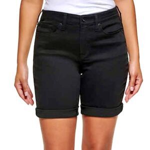 DKNY Jeans Bermuda Convertible Roll Cuff Shorts Sz 6